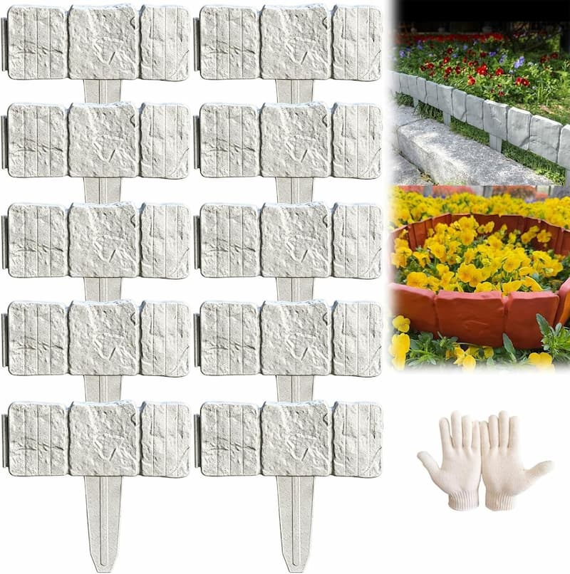 Border Edge - Garden Border made of Artificial Stone