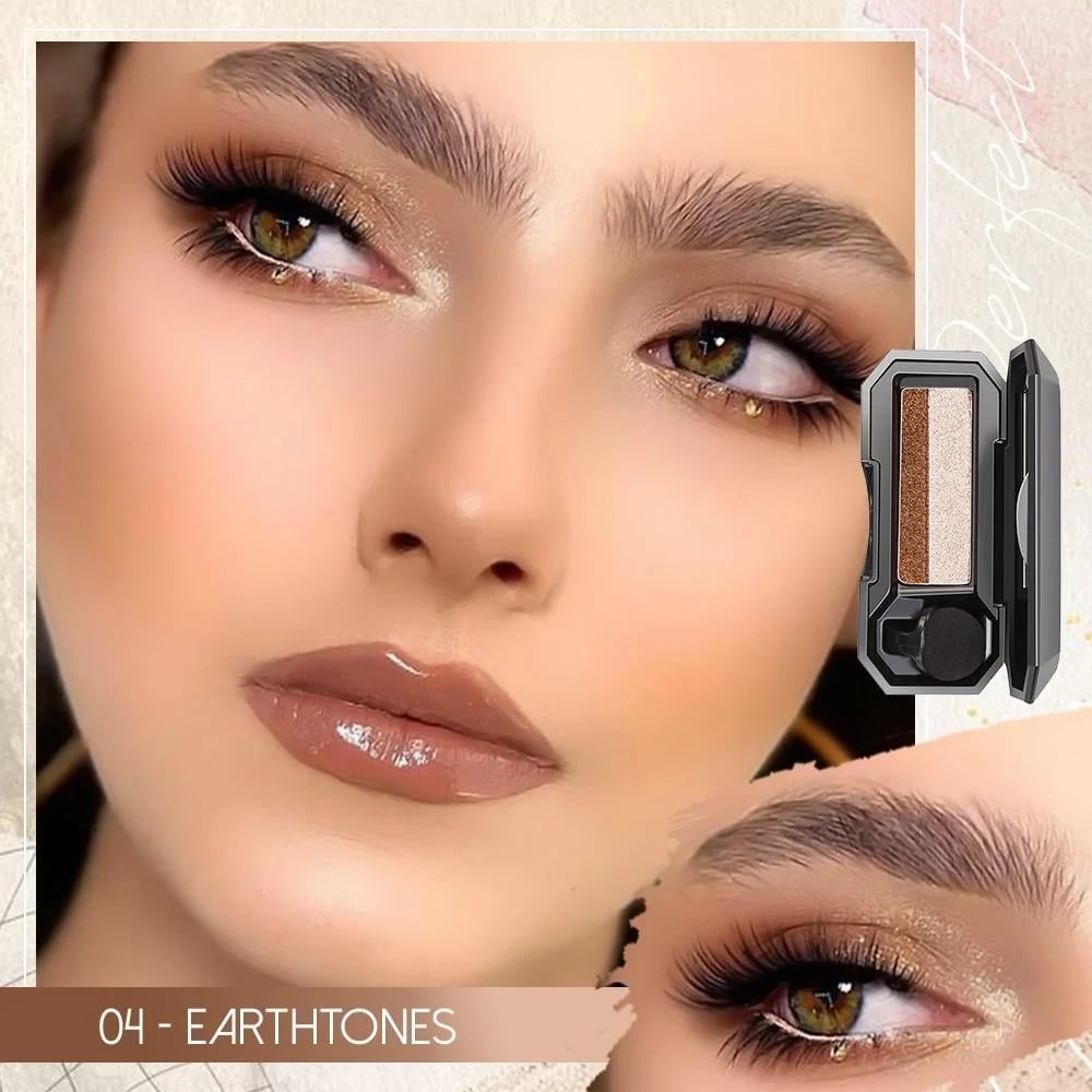 Glamour Eyeshadow - Perfect Two-Tone Eyeshadow Palette