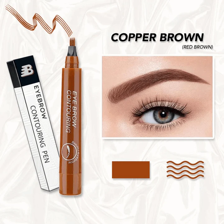 BrowVolumizer - Waterproof Eyebrow Pencil with Full Effect
