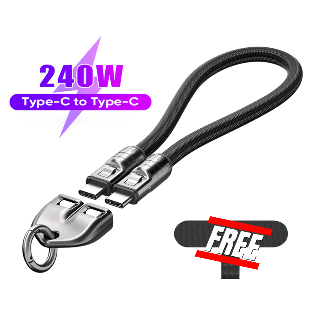 ChargeStrap - 2-in-1 Cable for Quick Charging of Wearables