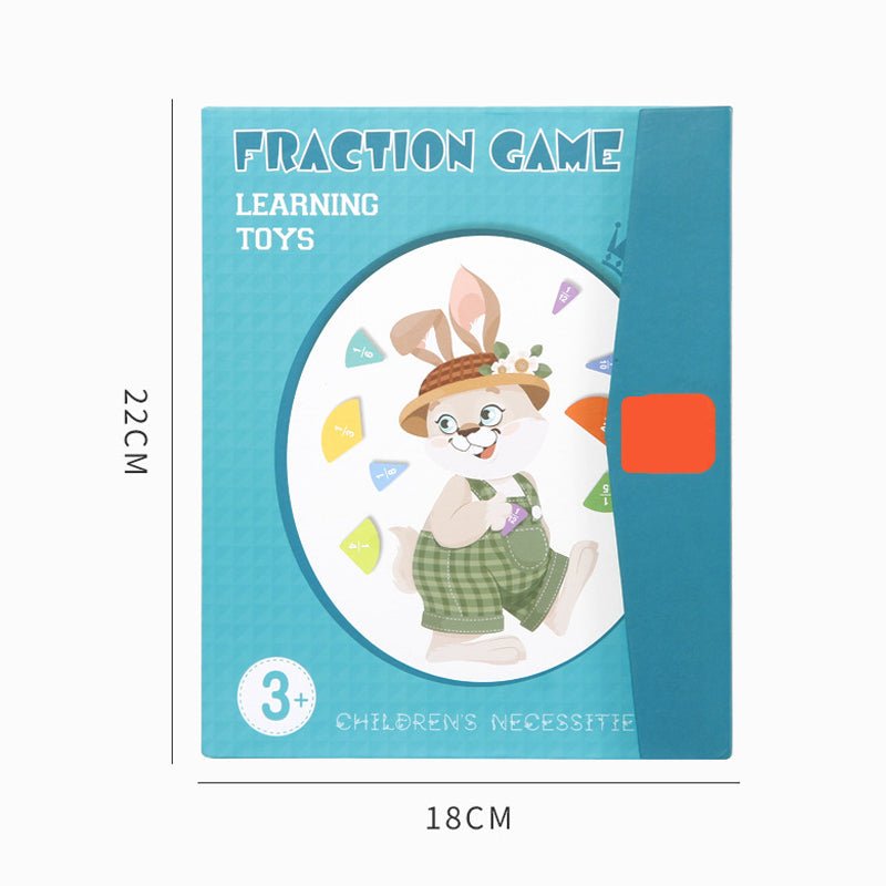 MagneticFractions - Teach your child to calculate with fractions visually!