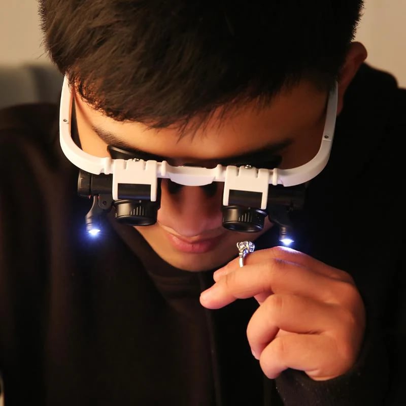 LoopGlasses – Crystal Clear LED Magnifying Lens