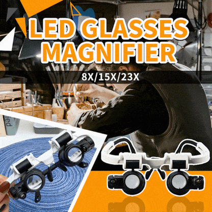 LoopGlasses – Crystal Clear LED Magnifying Lens