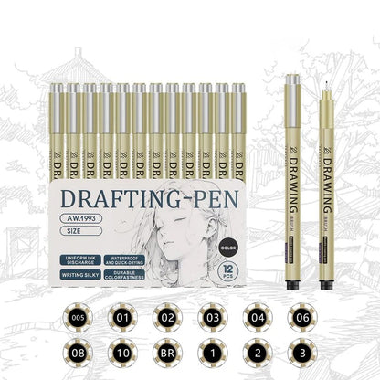 TraceDrawings - Relaxing Coloring Book with Ink Drawings