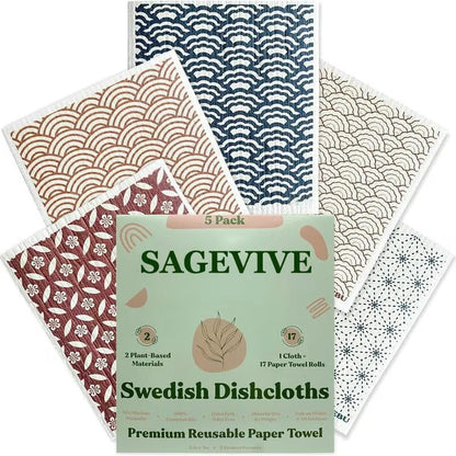 DischaCloths - Ultra-absorbent Dish Towel Set