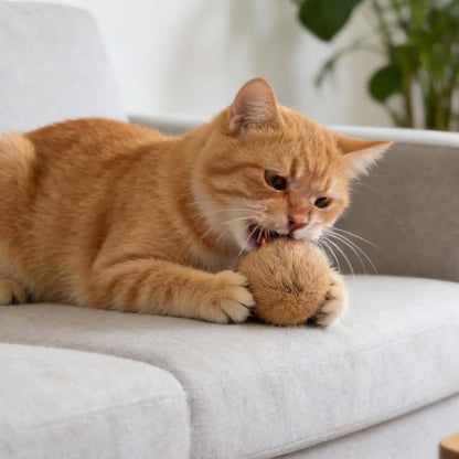 Fur Ball - Soft, Fluffy Cat Ball
