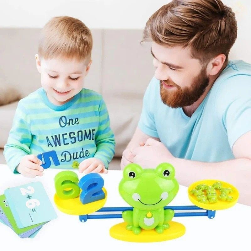 NumberScale - Frog Balance Toy Set