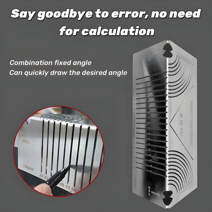 CutGuide - Stainless Steel Marking and Measuring Gauge