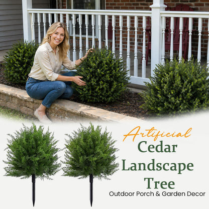 Cedar Bush - Lifelike Landscape Shrub