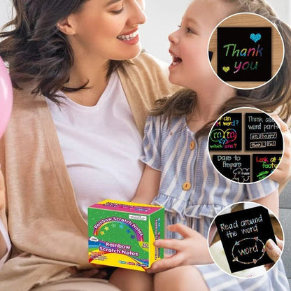 ScratchNotes - 100-piece Creative Toy Set