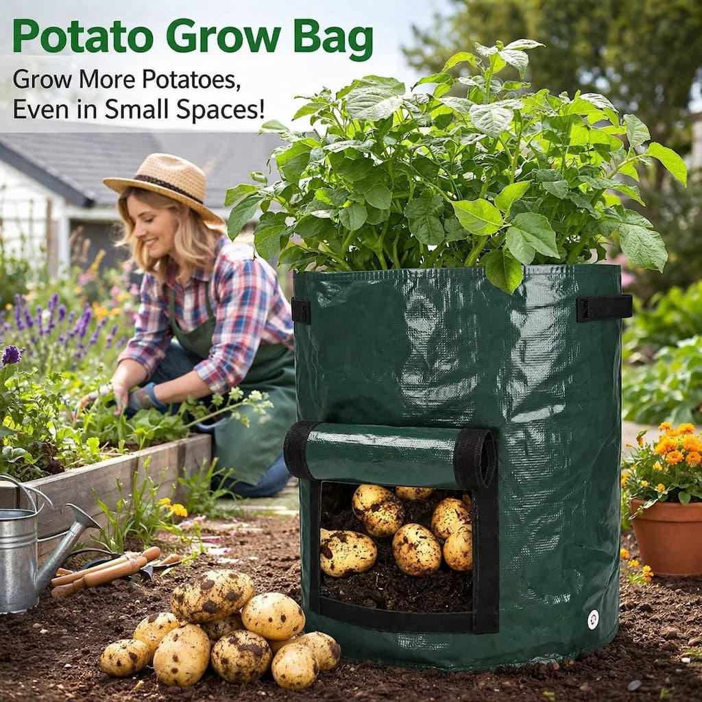 Grow Bag - Potato Growing Bag with Easy Harvest