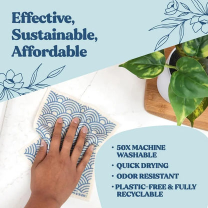 DischaCloths - Ultra-absorbent Dish Towel Set