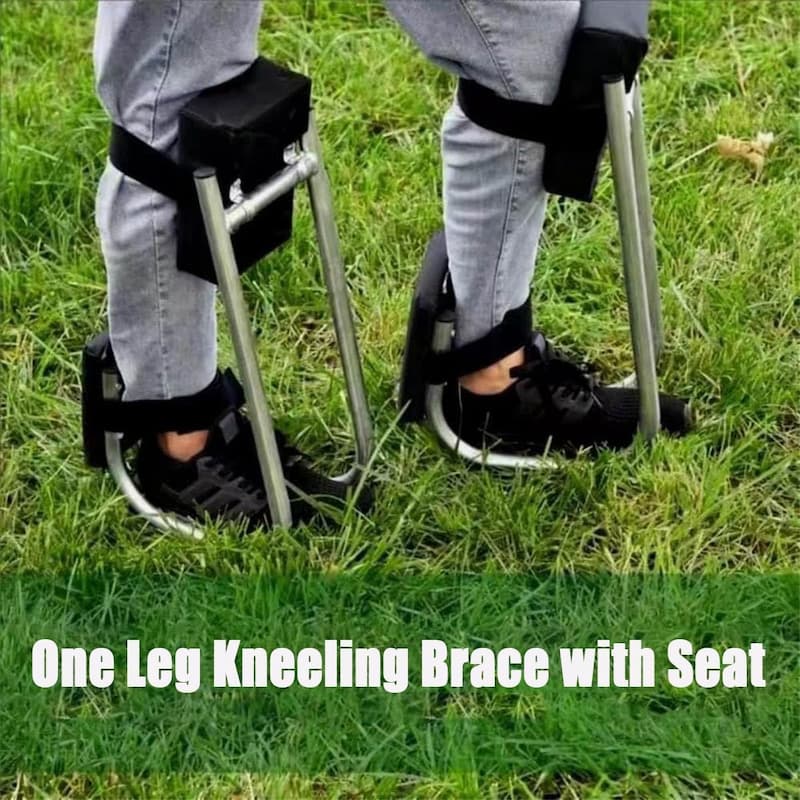 Kneeling Seat - Adjustable Garden Kneeler with Strap