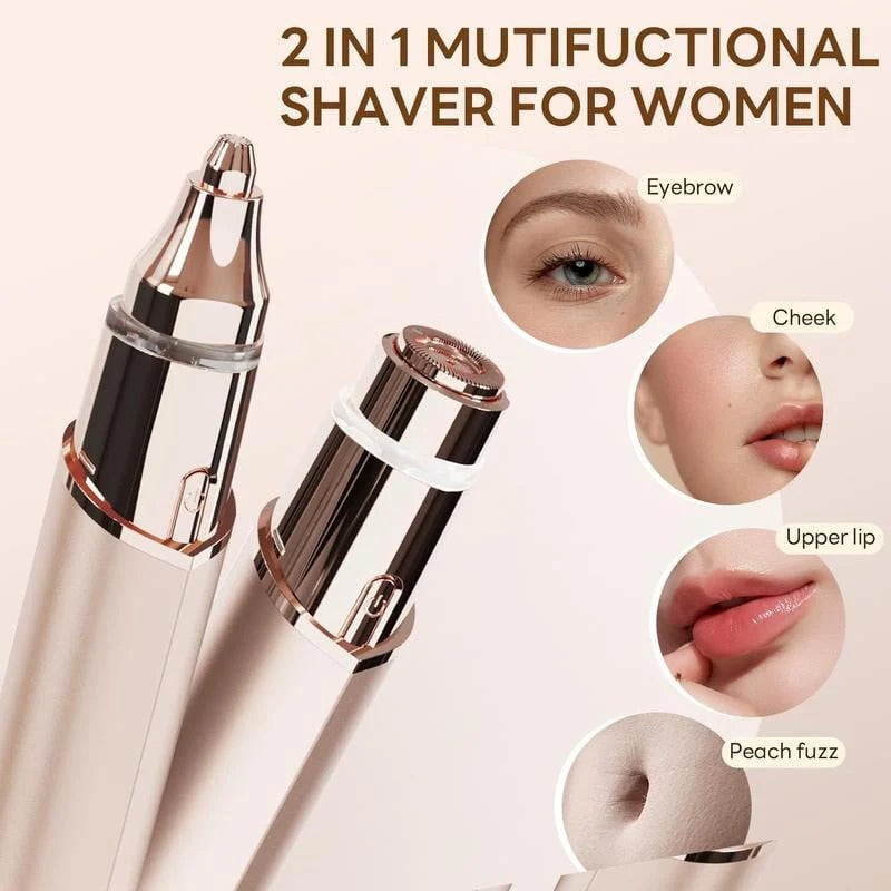 ShineTrim - 2-in-1 Facial Hair Remover
