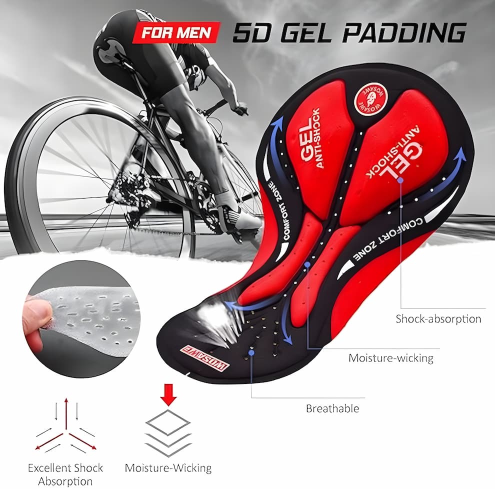 Padded Pants - Comfort on Long Distances