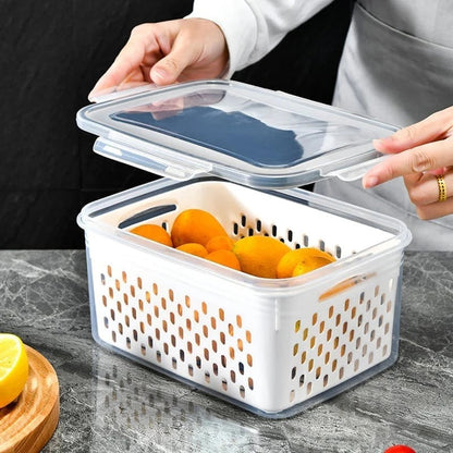 Fresh Containers - Easy Drain Food Containers