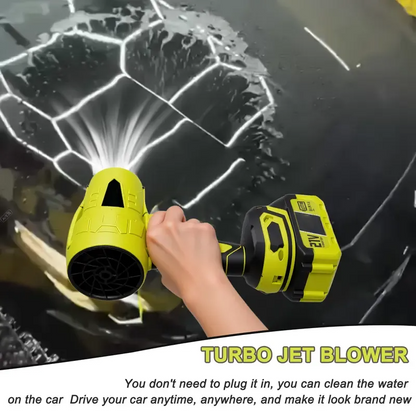 Turbo Blower - Battery Leaf Blower for Cleaning