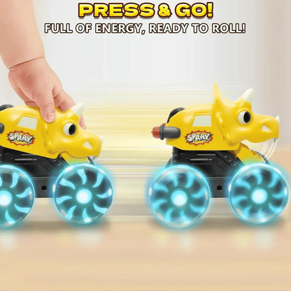 DinoTruck - Racing Truck for Little, Active Feet [3 pcs set]