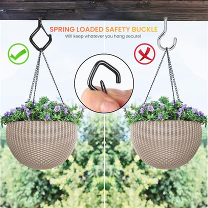 Hook Clip - Screw Hook with Clip [20 Pieces]
