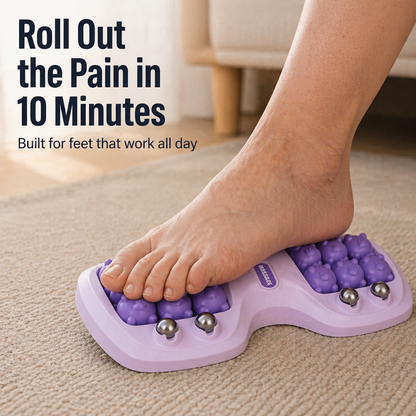 Foot Roller - Free Yourself from Foot Pain, Tension in Arches, and Heel Pain in Just 10 Minutes
