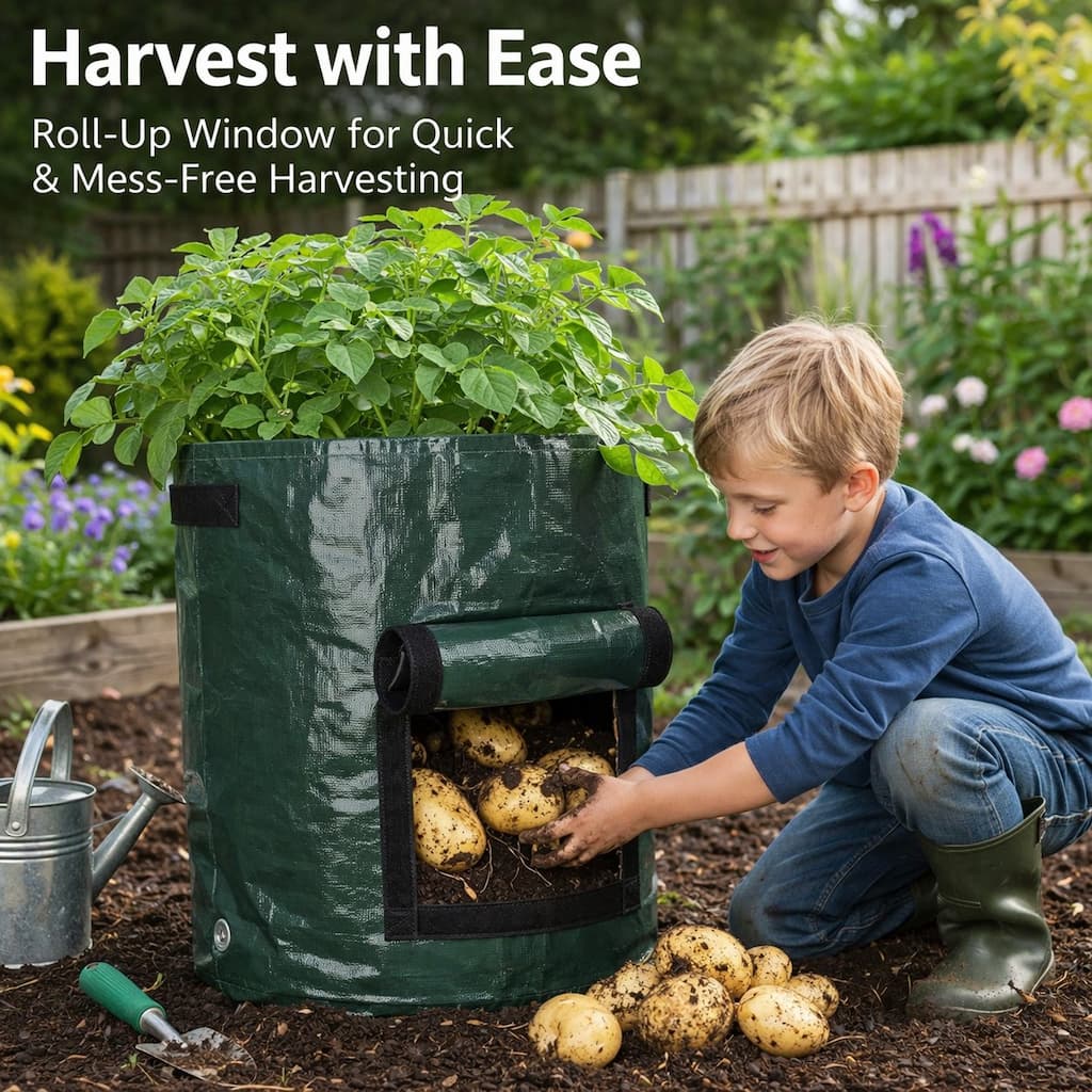 Grow Bag - Potato Growing Bag with Easy Harvest