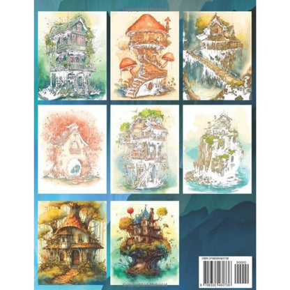 TraceDrawings - Relaxing Coloring Book with Ink Drawings