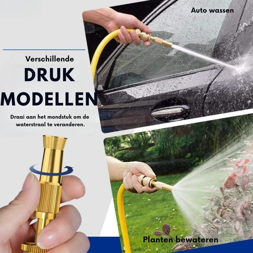 Hose Nozzle - Spray Head with 4 Adjustable Positions