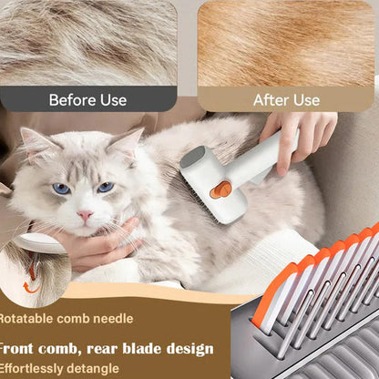 Detangle Brush - 2-in-1 Detangling Brush – Gentle Care & Less Hair Loss