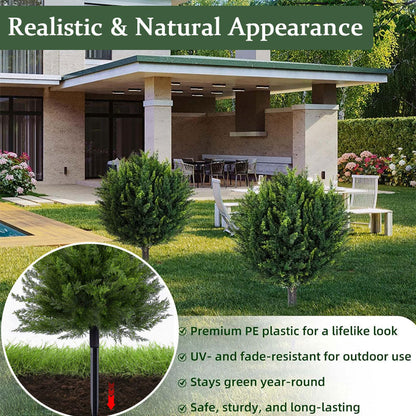 Cedar Bush - Lifelike Landscape Shrub