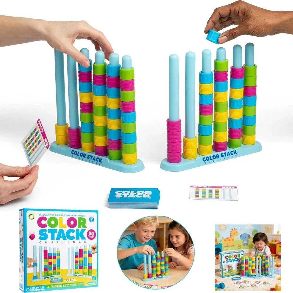 Color Stack - Fast-Paced Logic Puzzle Game