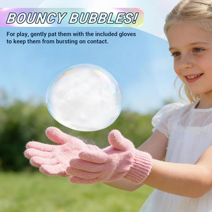Bubble Wand - Fog-Filled Bubbles with Light and Music