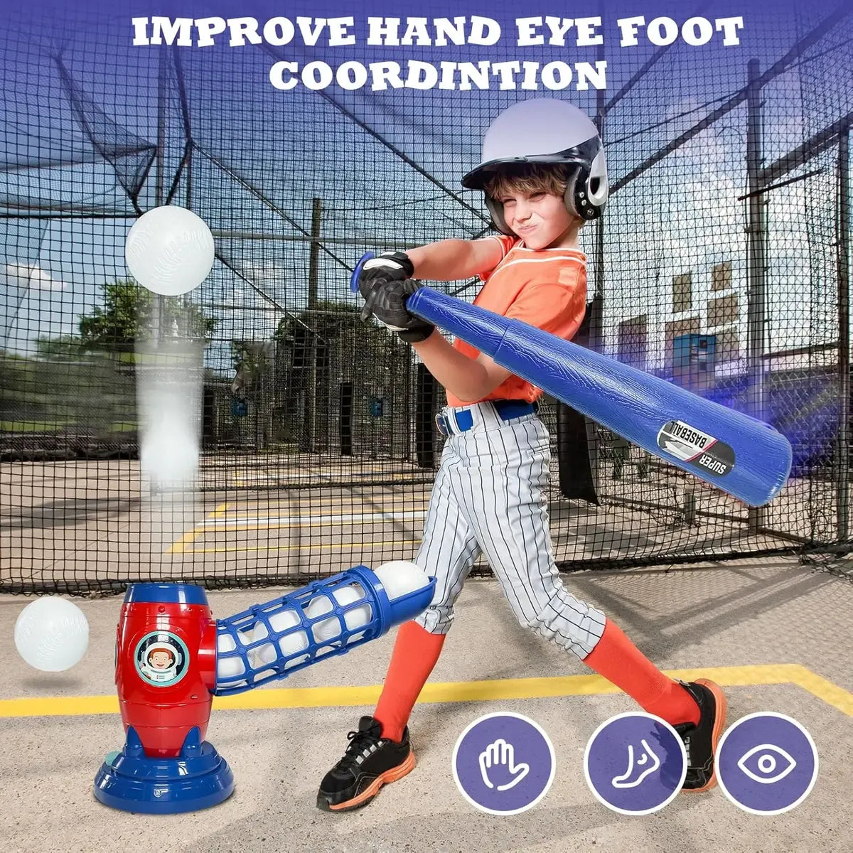 Baseball Launcher - Active fun that is better than sitting in front of a screen!