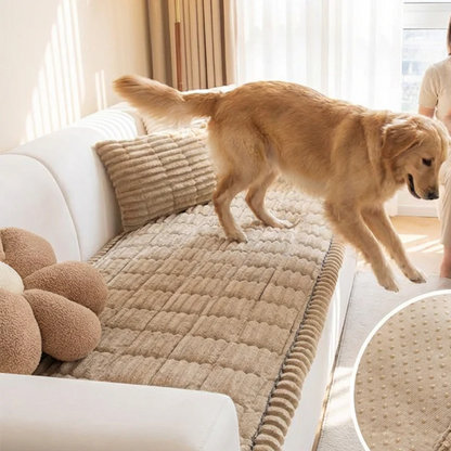 Sofa Mat - Quilted Cord Sofa Cushion | Ideal for Pets