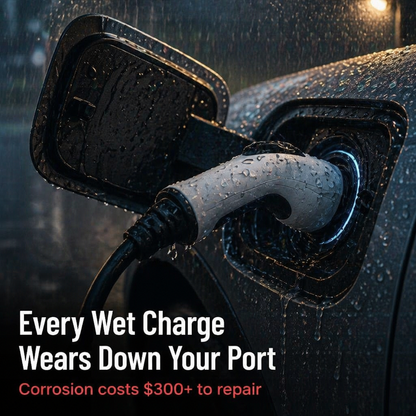 Charging Port Cover - Keep the charging port of your electric car absolutely dry in all weather
