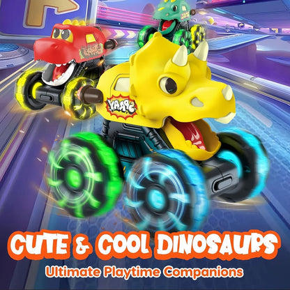 DinoTruck - Racing Truck for Little, Active Feet [3 pcs set]