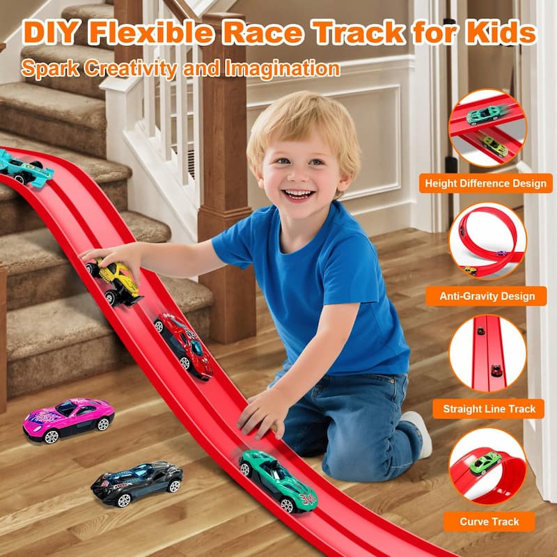 Car Slide - Flexible Race Track Toy