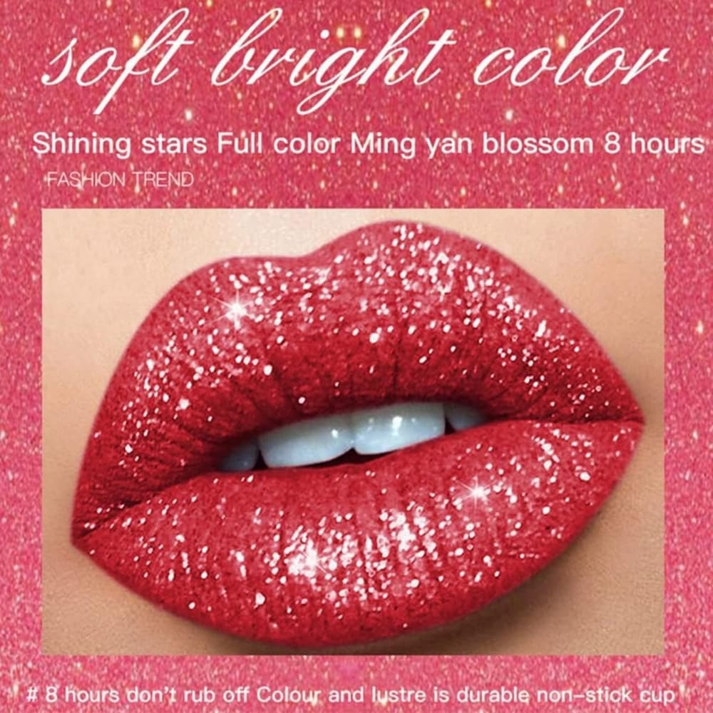 18 Shades Sparkle Lipgloss Collection