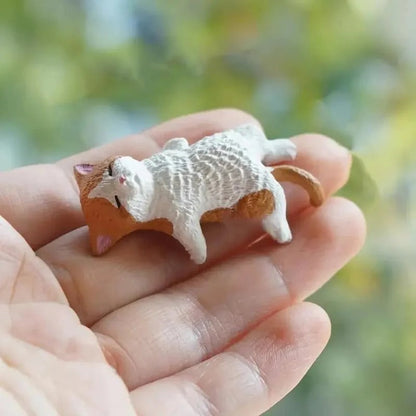 TinyCats - Mini Cat Desk Figurines Set