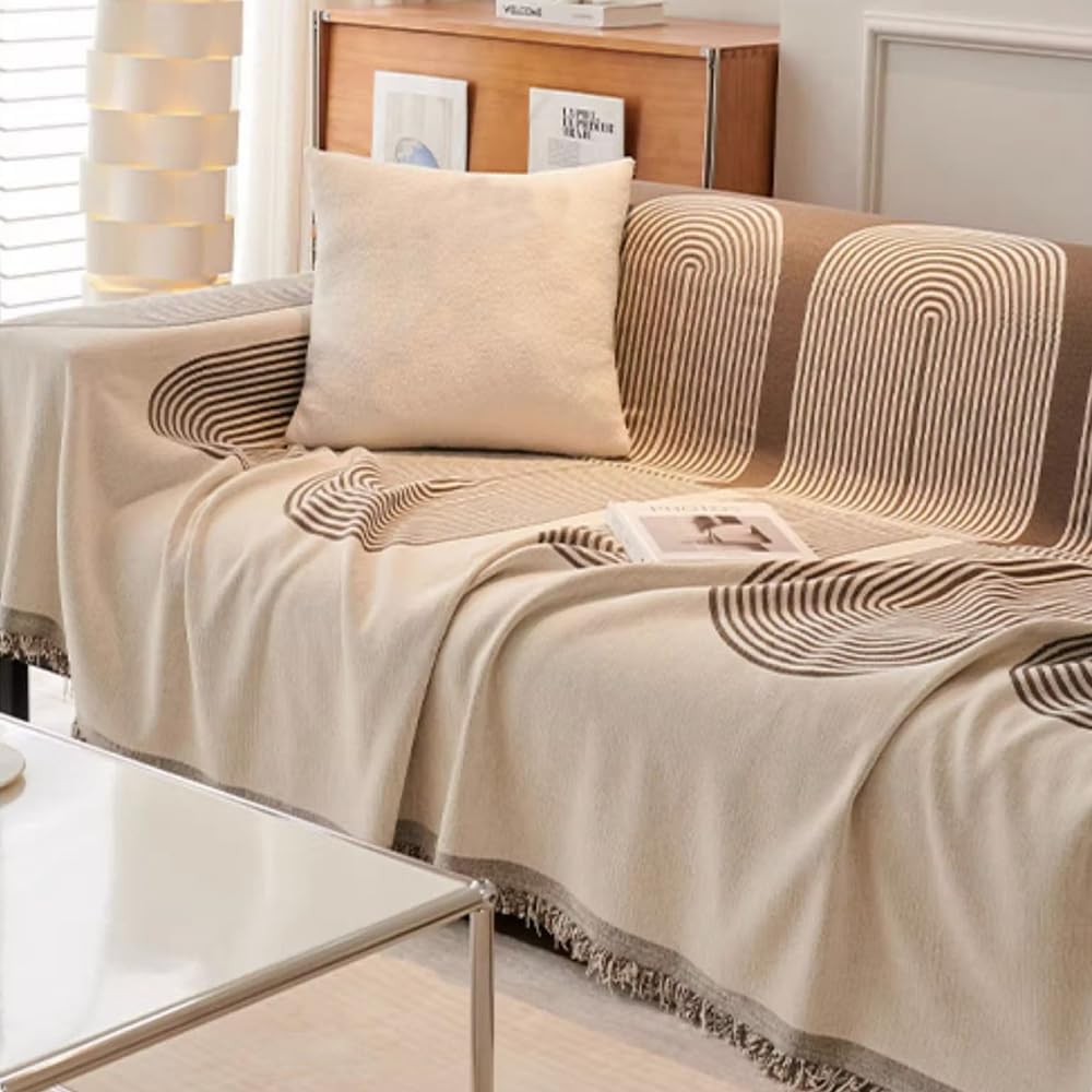 Cozy, Reversible Chenille Sofa Blanket