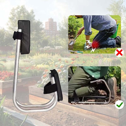 Kneeling Seat - Adjustable Garden Kneeler with Strap