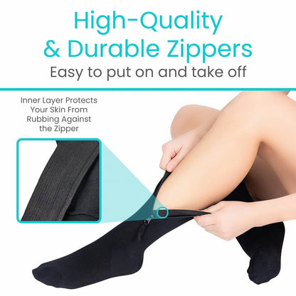 Zipper Socks - Compression Socks with Zipper