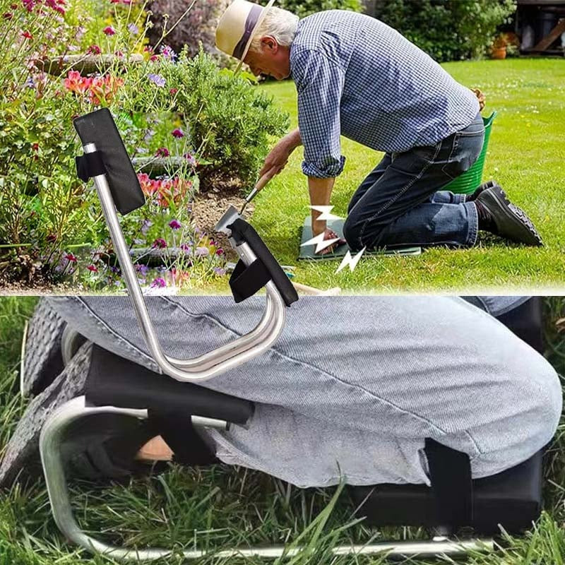Kneeling Seat - Adjustable Garden Kneeler with Strap