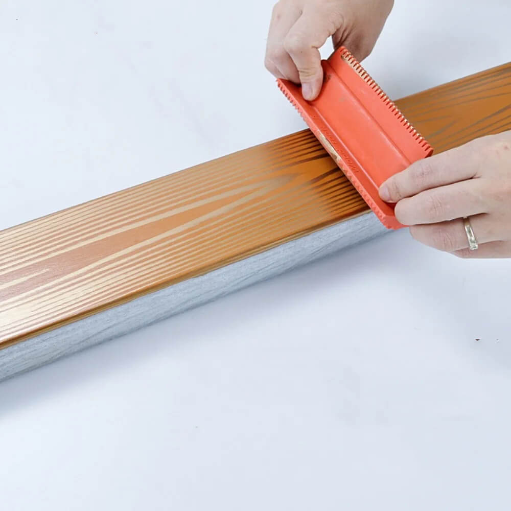 Realistic Wood Grain Tool Set for Staining Wood
