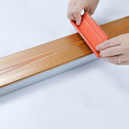 Realistic Wood Grain Tool Set for Staining Wood