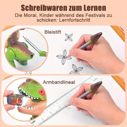 Dino Pencil - 5-in-1 Dino Pencil Case