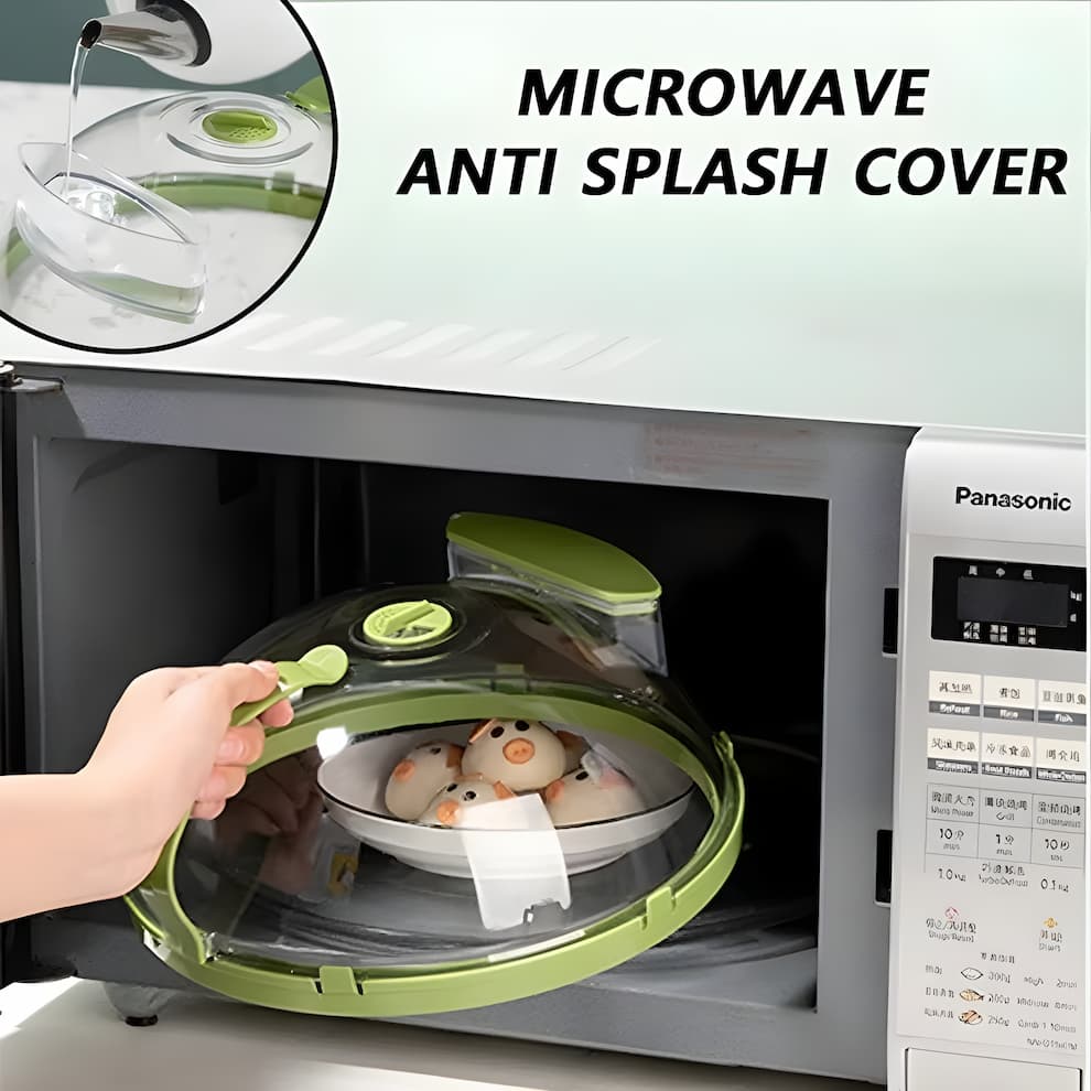 Microwave Cover - Microwave Steamer and Splash Guard