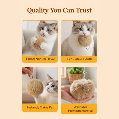 Fur Ball - Soft, Fluffy Cat Ball