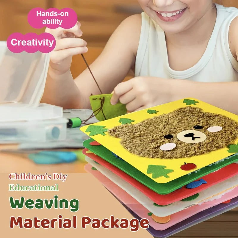 Fuzzy Drawings - Set for Crafting a Stick Puppet