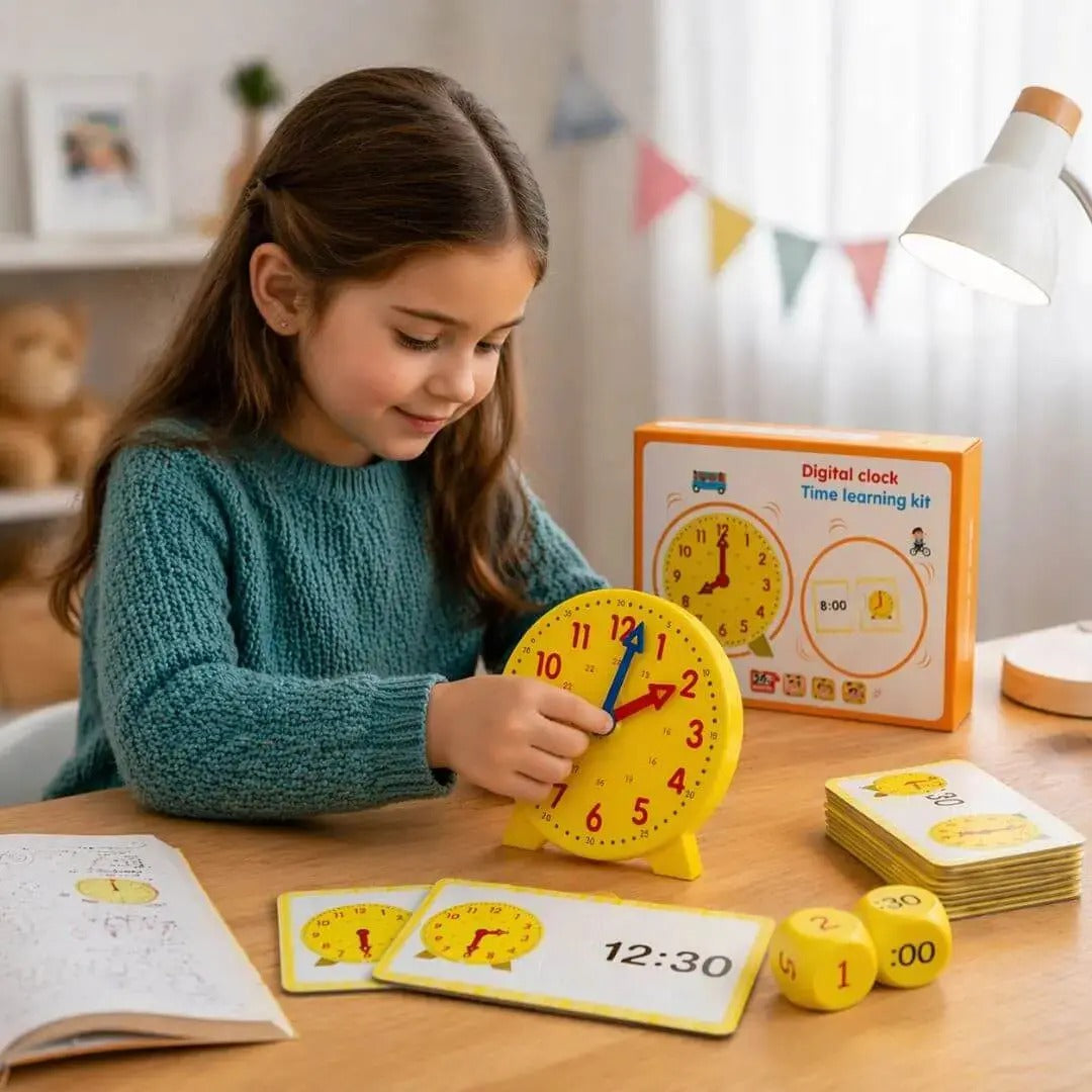 Clock Reading - Toy for Learning to Tell Time