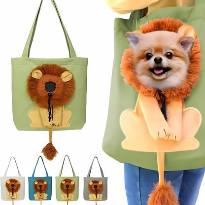 Cat Mane Bag - Canvas Tote Bag for Pets